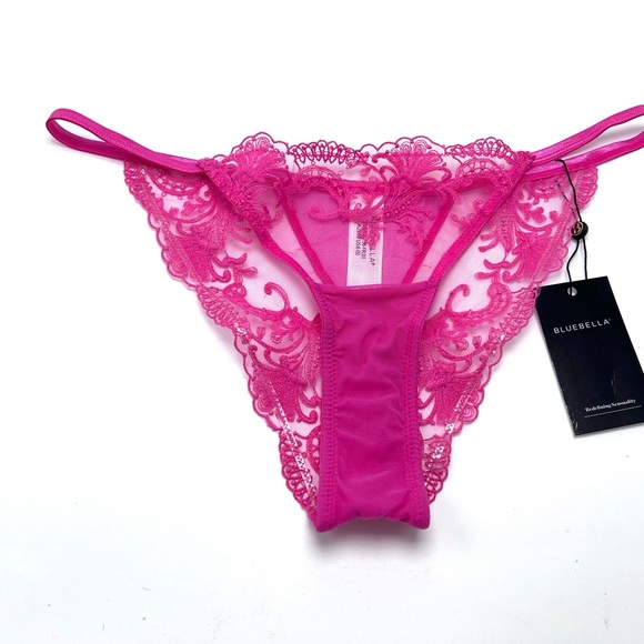 Bluebella Marseille Panty Fandango Pink Sz S - Picture 3 of 7